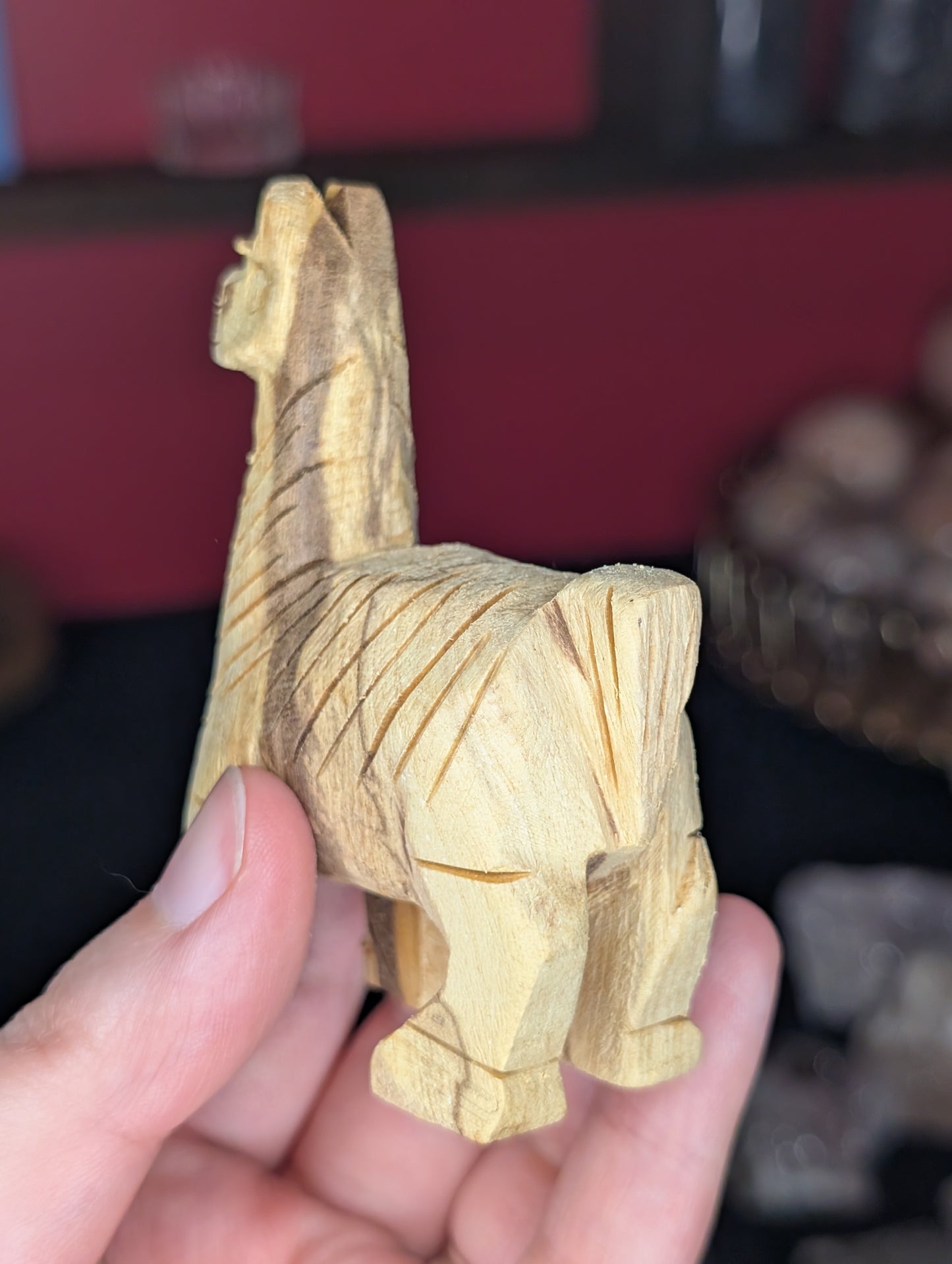 Palo Santo Alpaca Carving