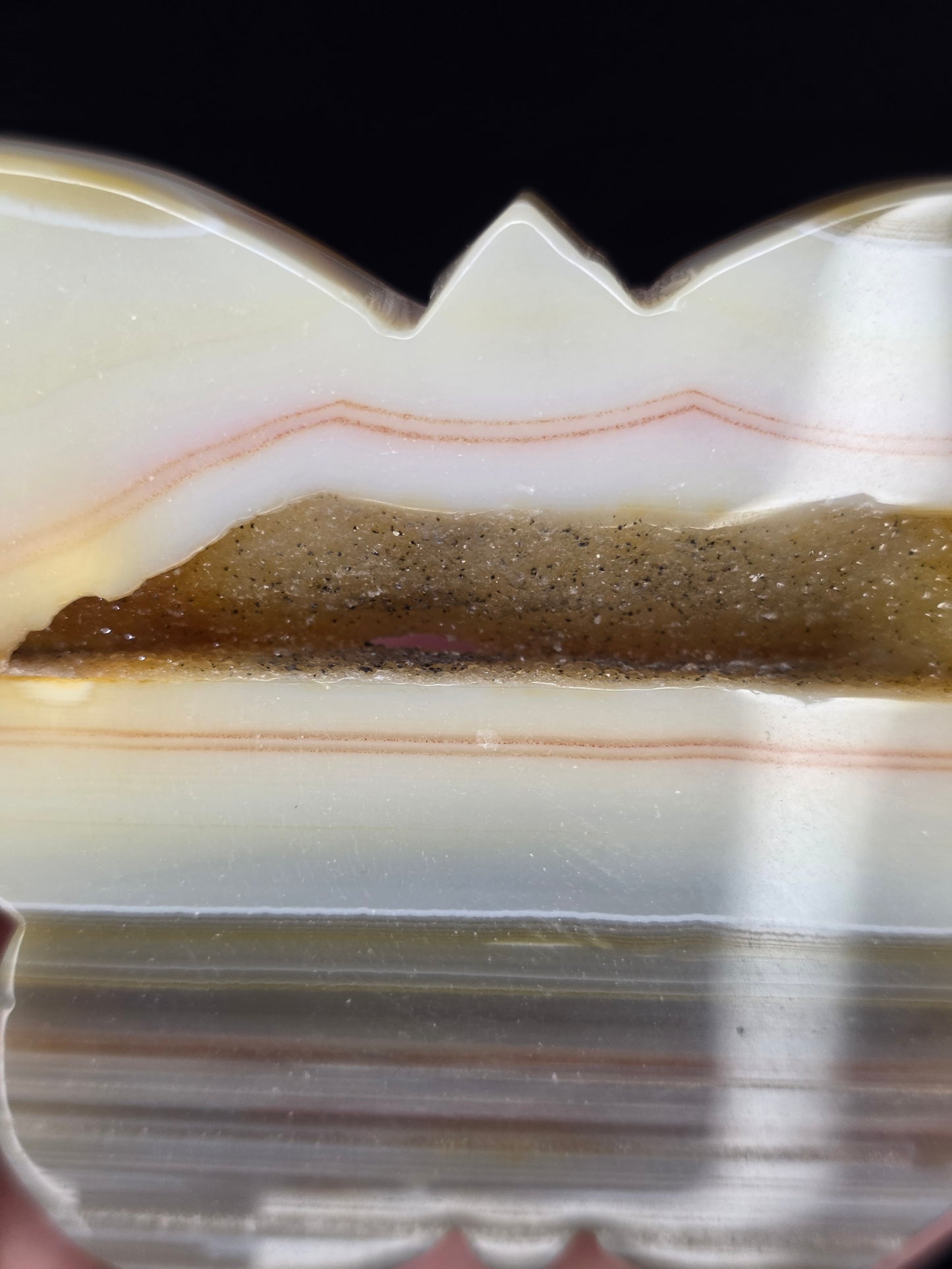 Carnelian Butterfly Carving