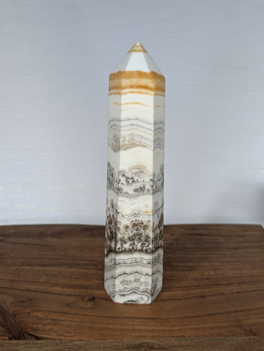 Dendritic Orange Calcite Tower (AB99)