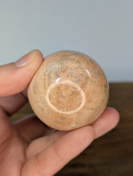 Peach Moonstone Sphere (BE13)
