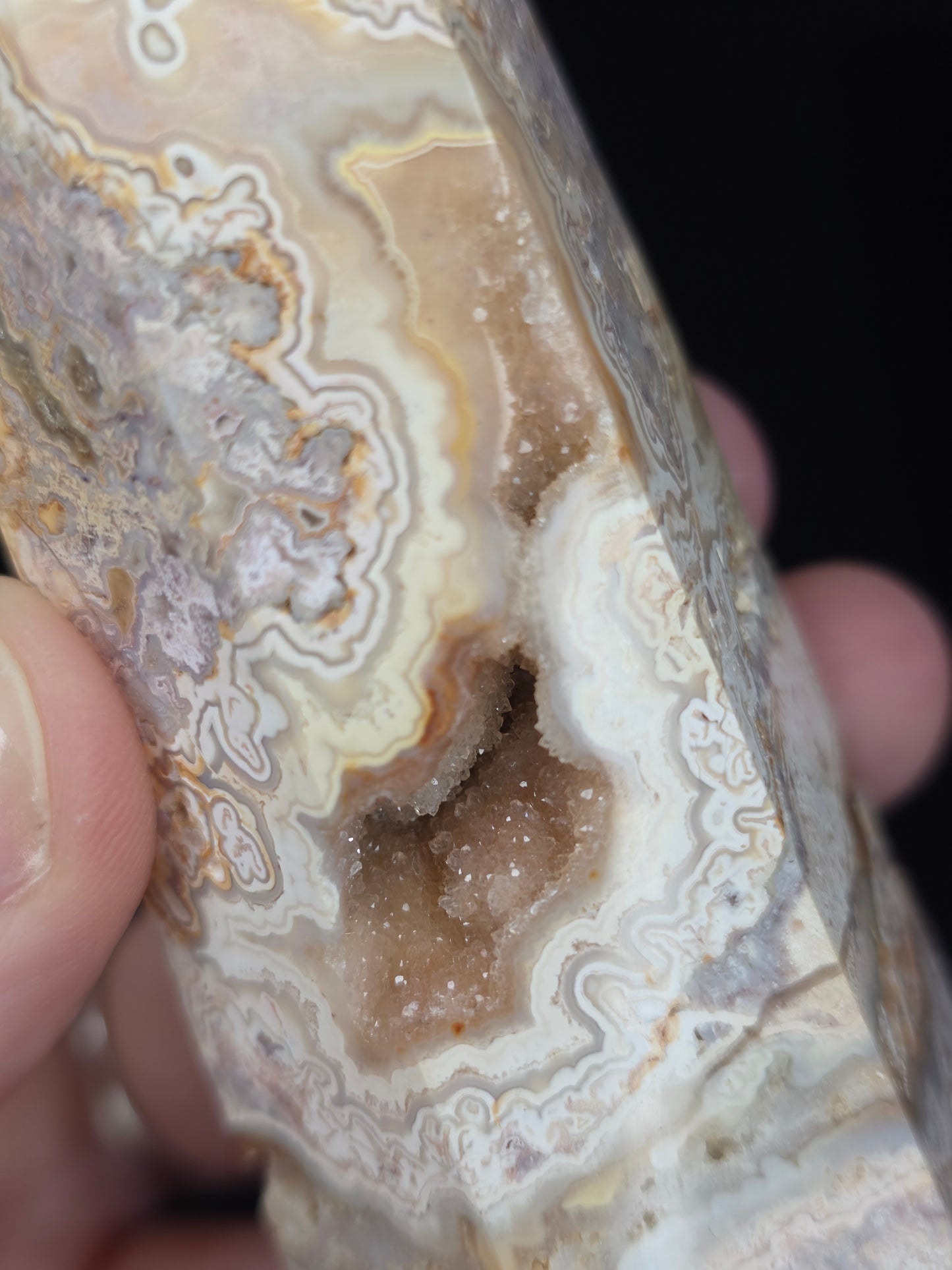 Crazy Lace Agate Tower