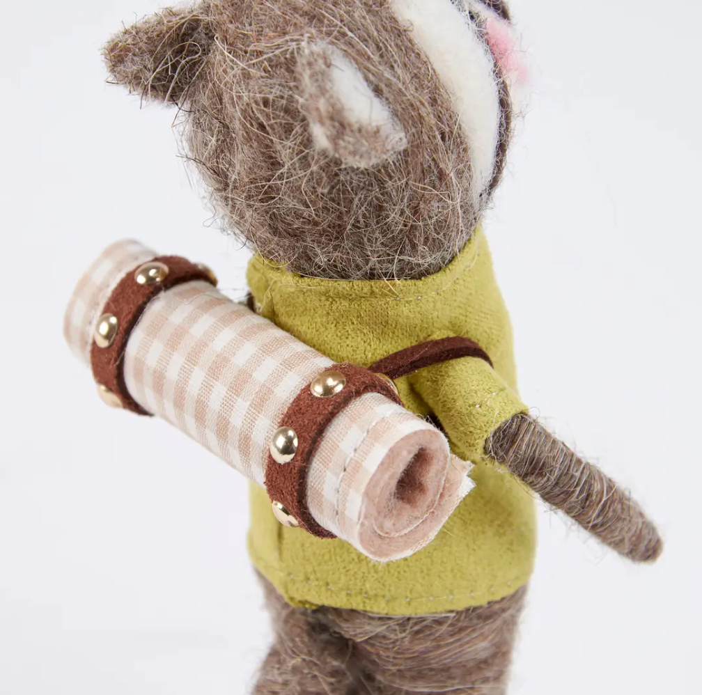 Felt Picnic Raccoon Critter