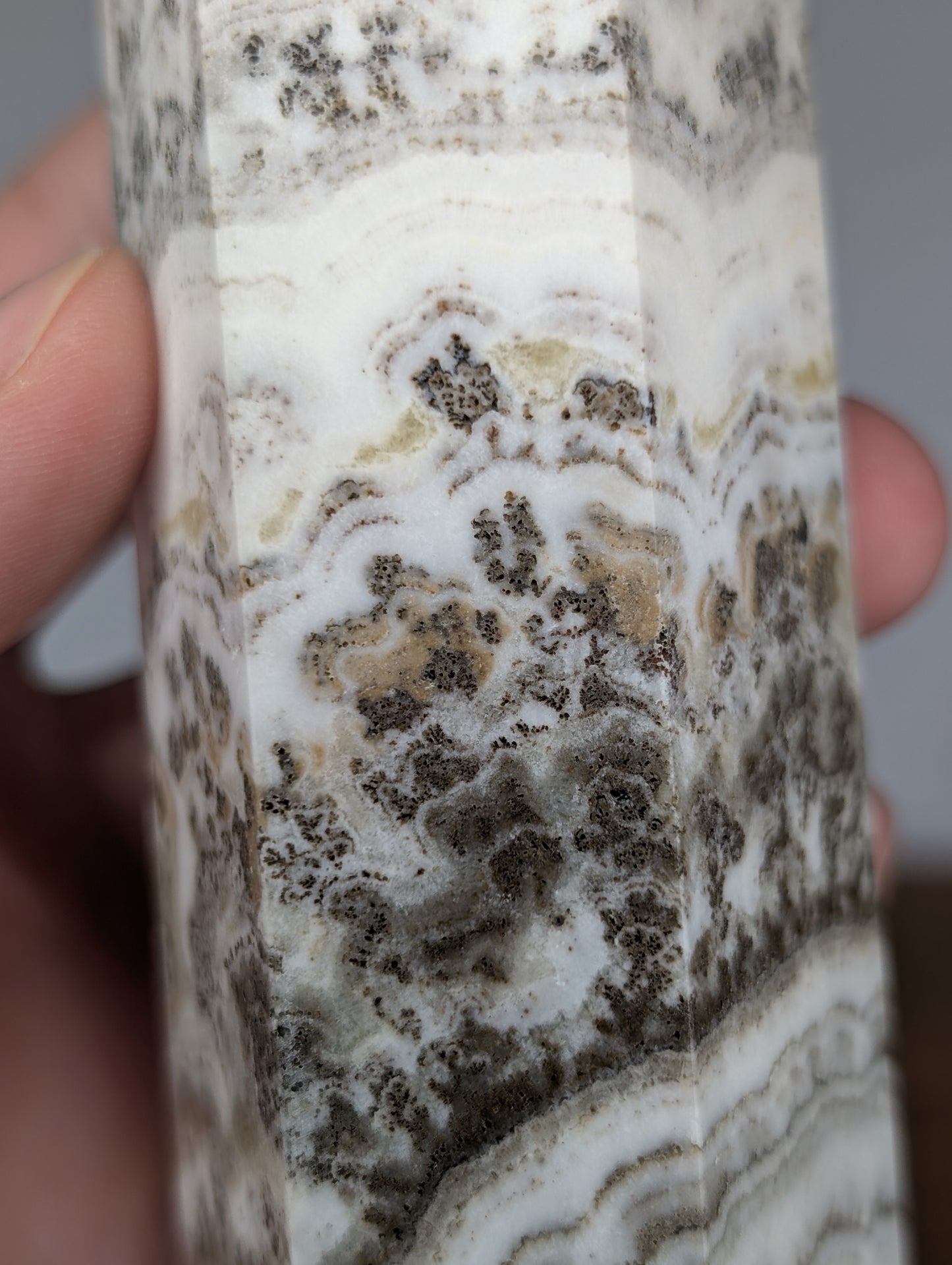 Dendritic Orange Calcite Tower (AB99)