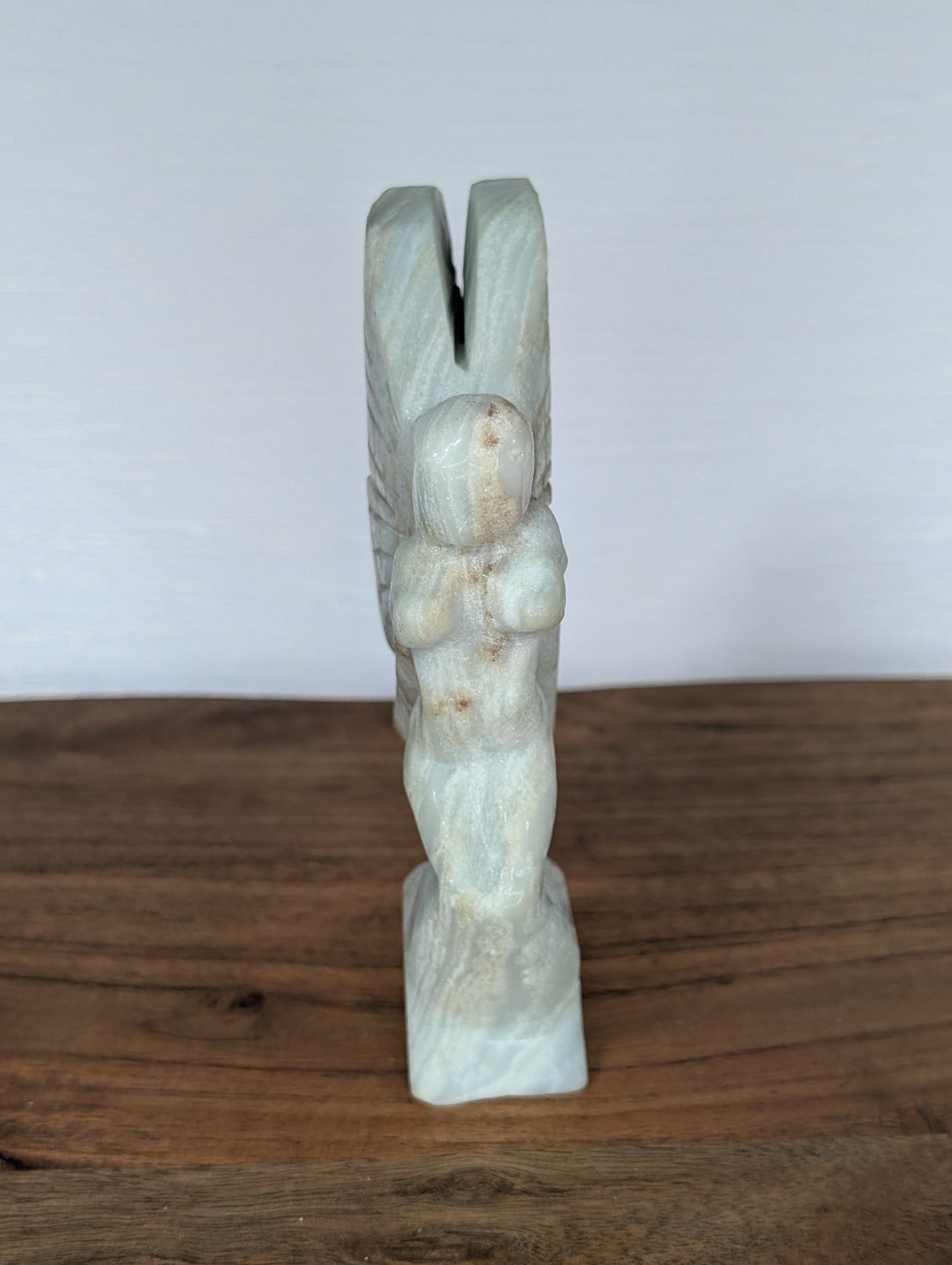 Caribbean Calcite (Madonna) Fairy Carving (AE93)