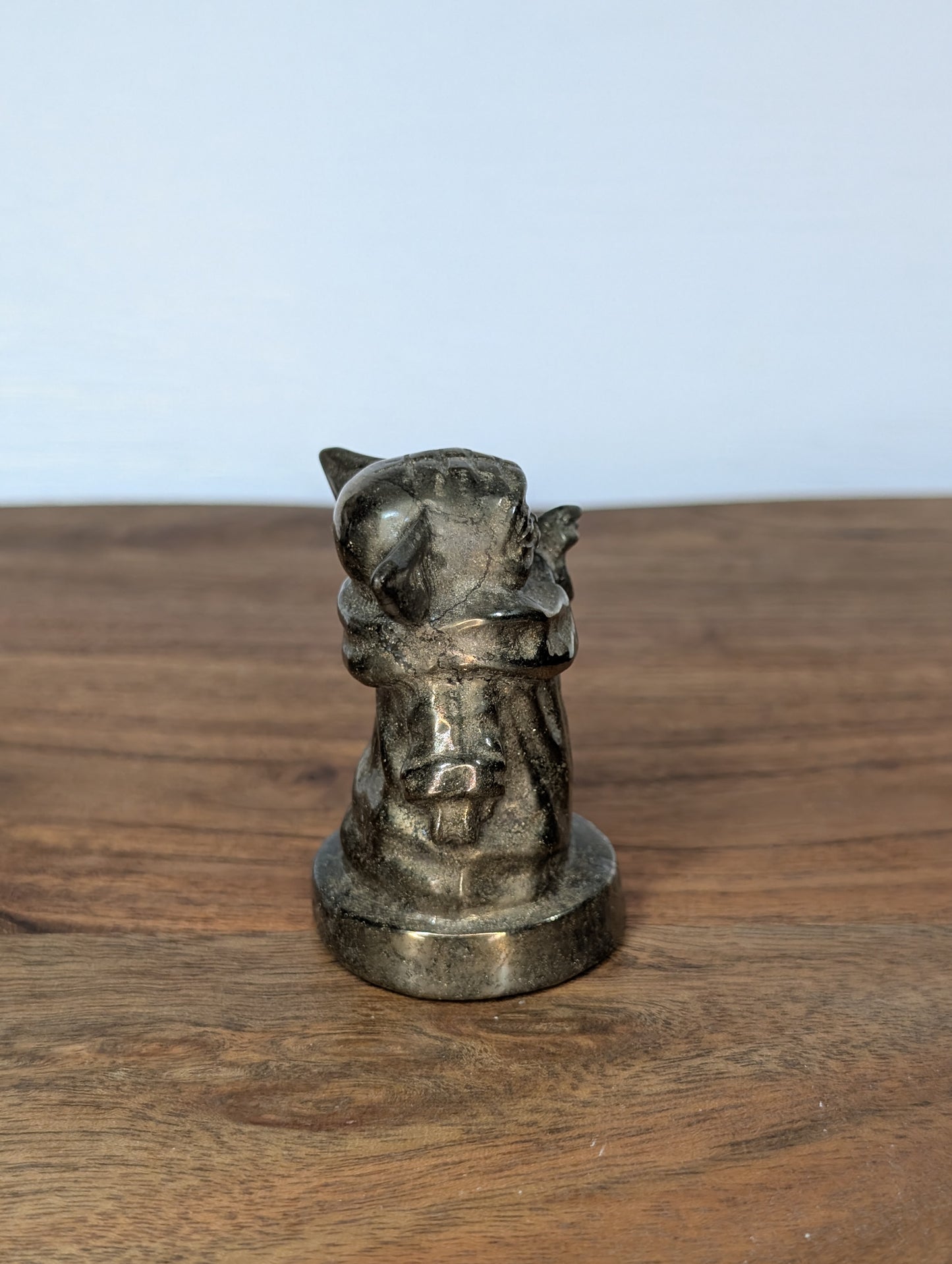 Pyrite Grogu Carving