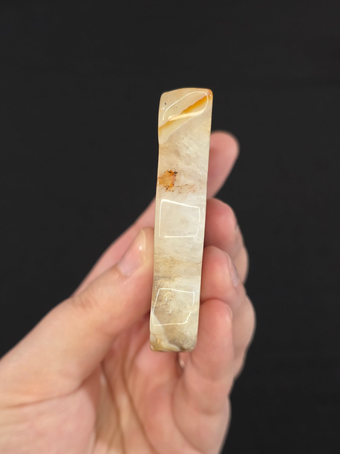 Carnelian Butterfly Carving