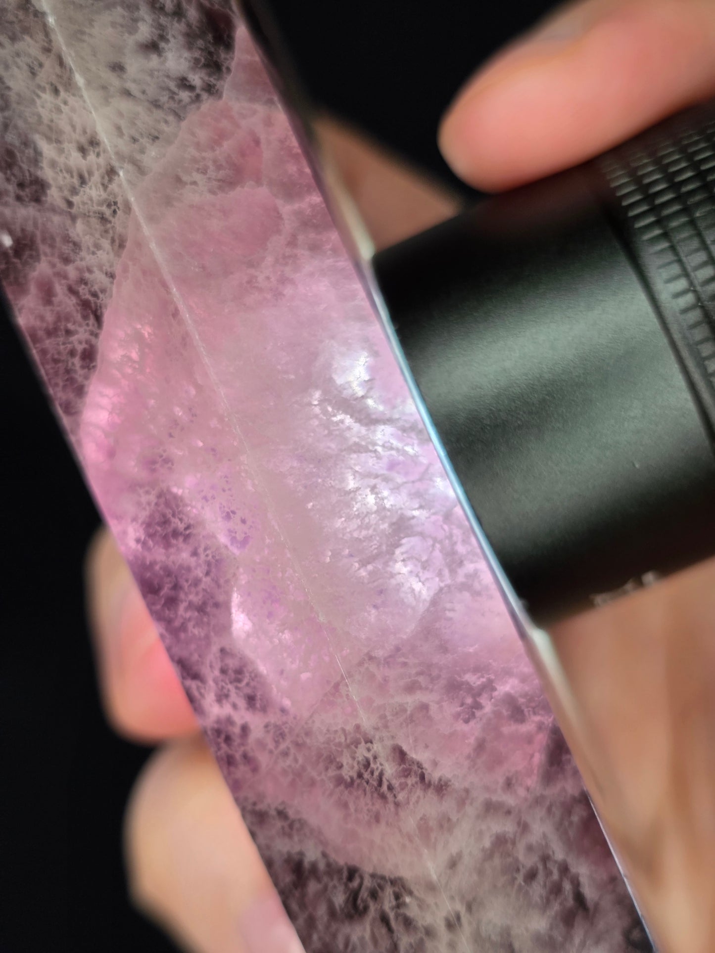 Raw Edge Fluorite Tower