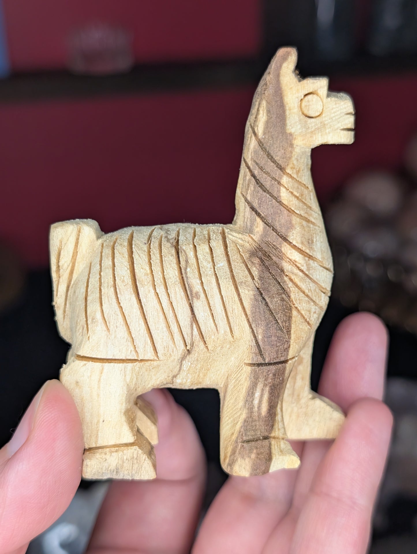 Palo Santo Alpaca Carving