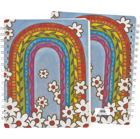 Rainbow Spiral Notebook
