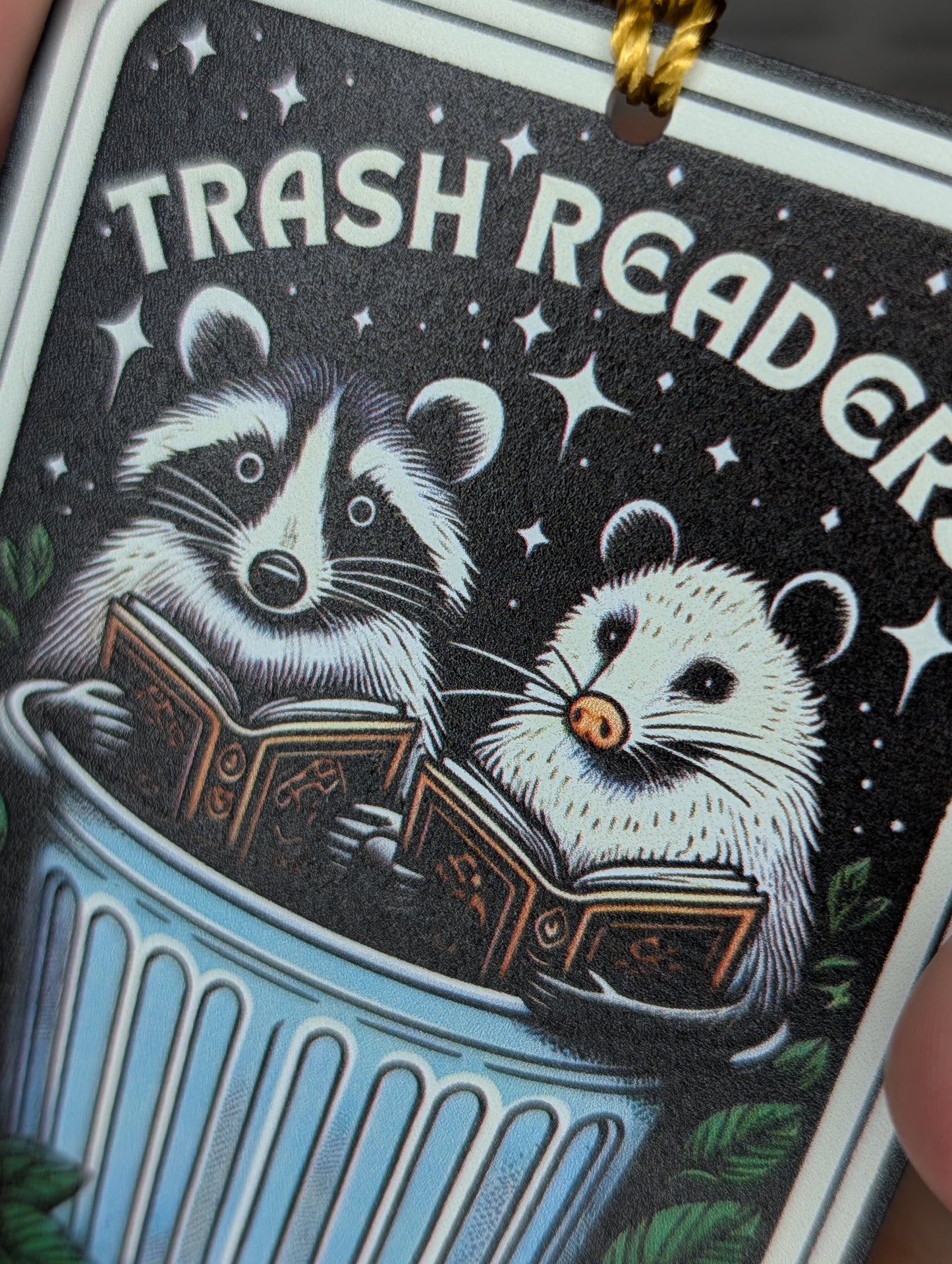 Trash Readers Acrylic Book Mark