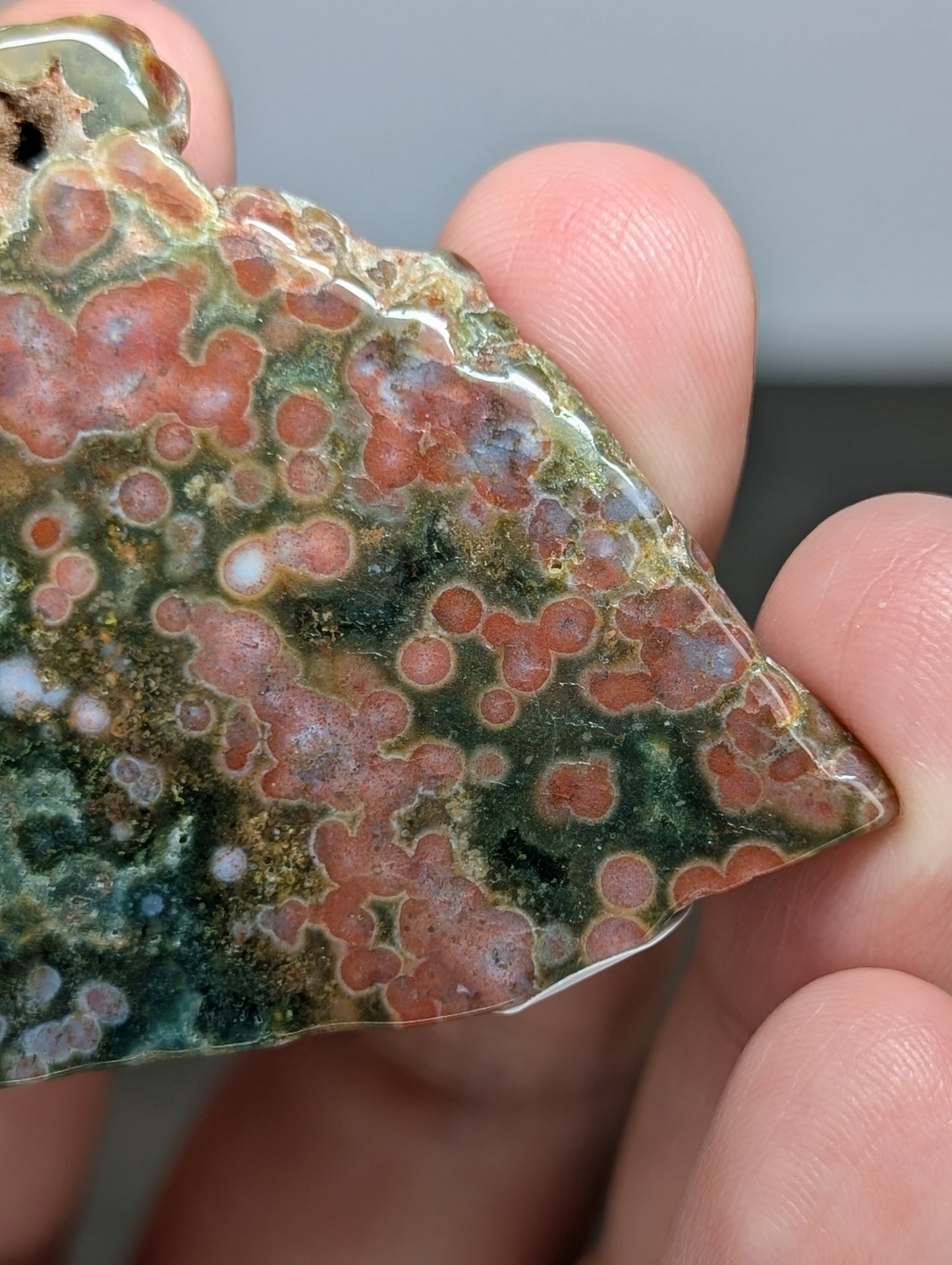 Orbicular Jasper Slab/Freeform