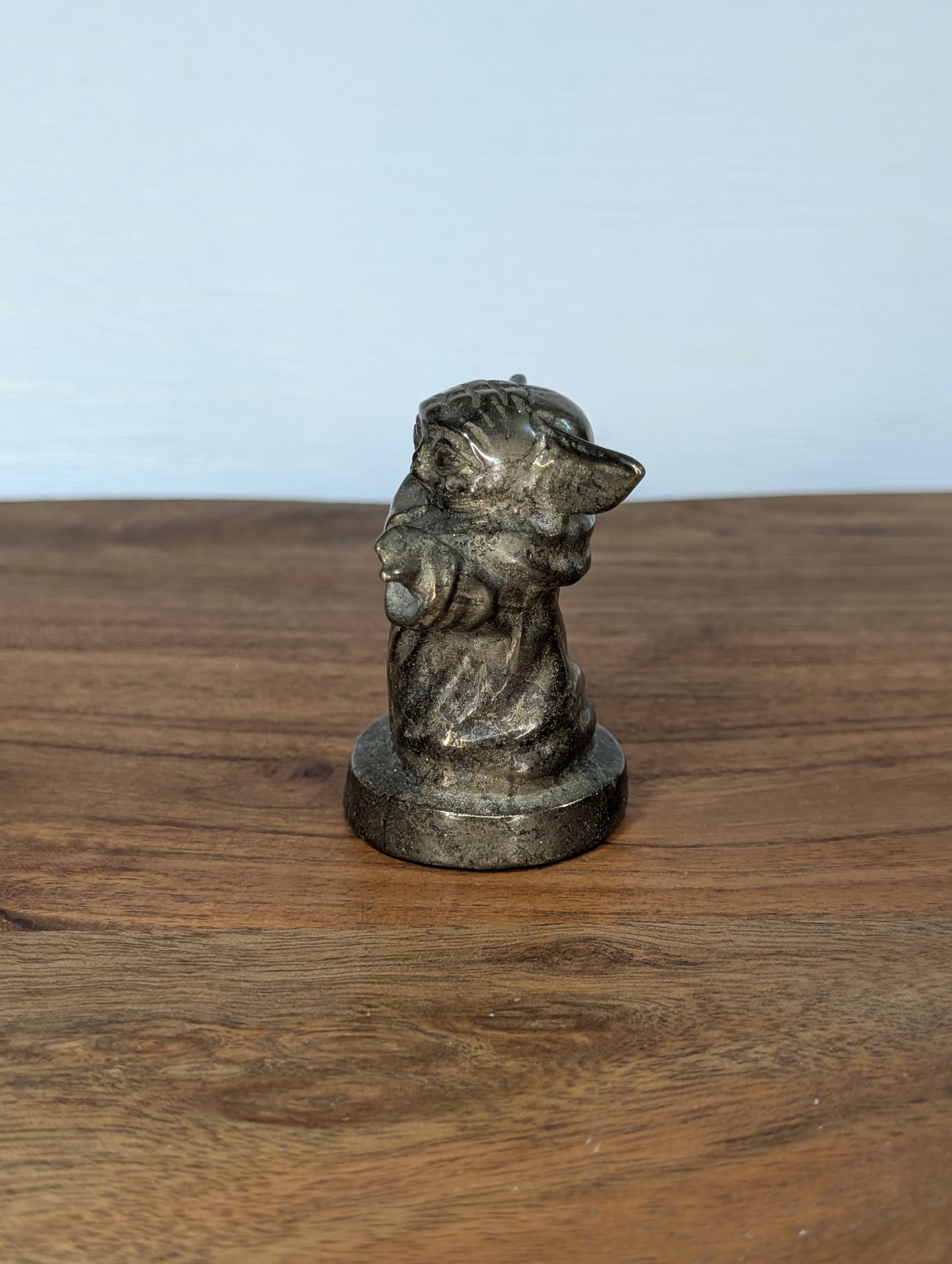 Pyrite Grogu Carving