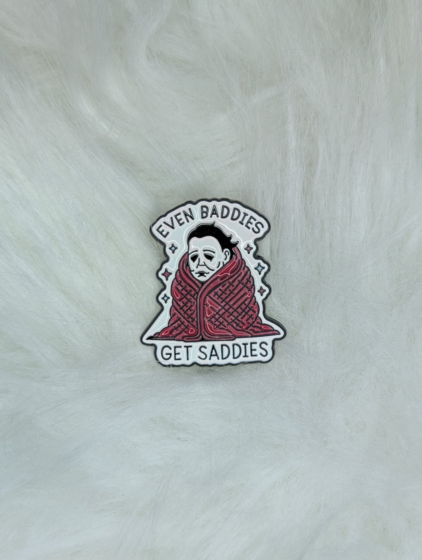 Sad Baddies Enamel Pins