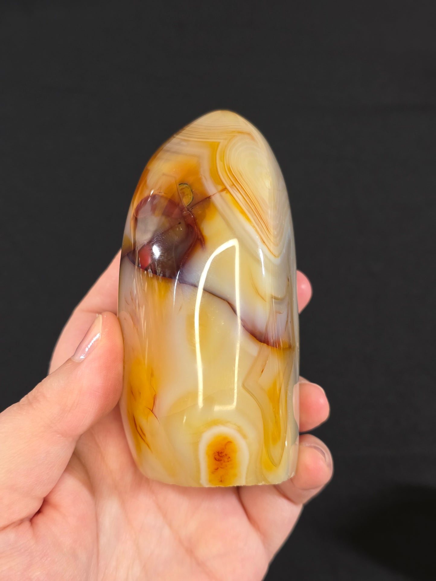 Banded Carnelian Freeform