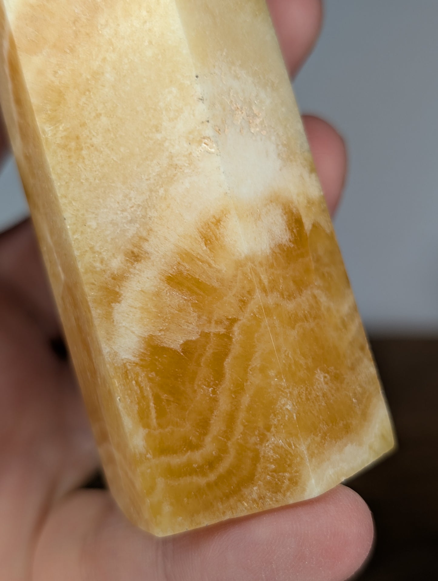 Orange Calcite Tower (AT76)