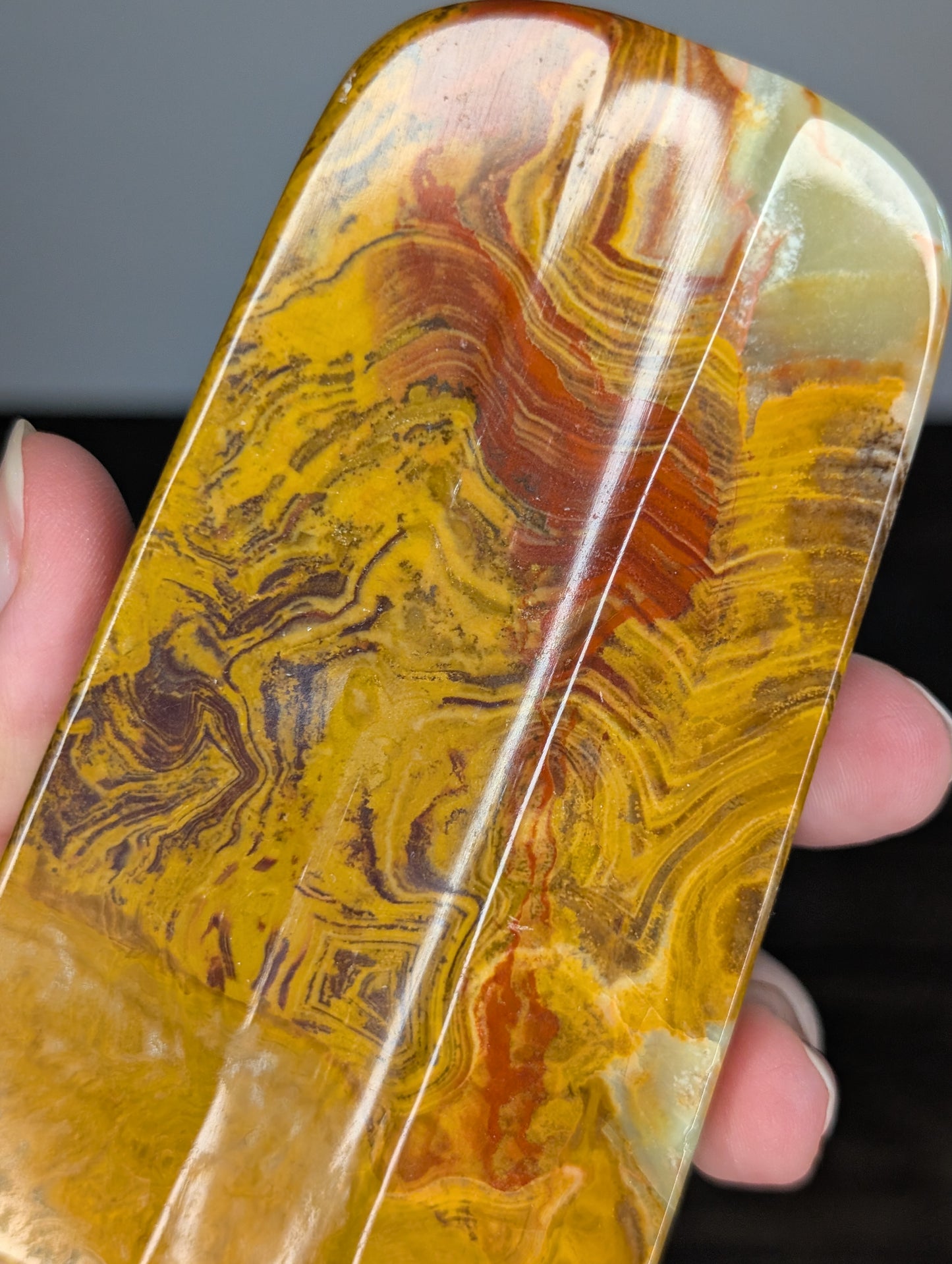 Mexican Onyx Popsicle Carving