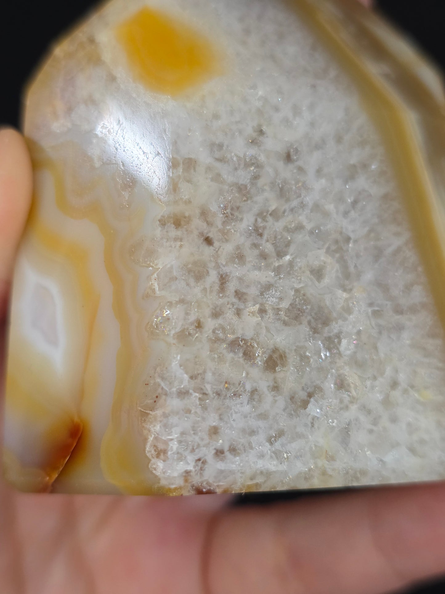 Chunky Banded Carnelian Tower