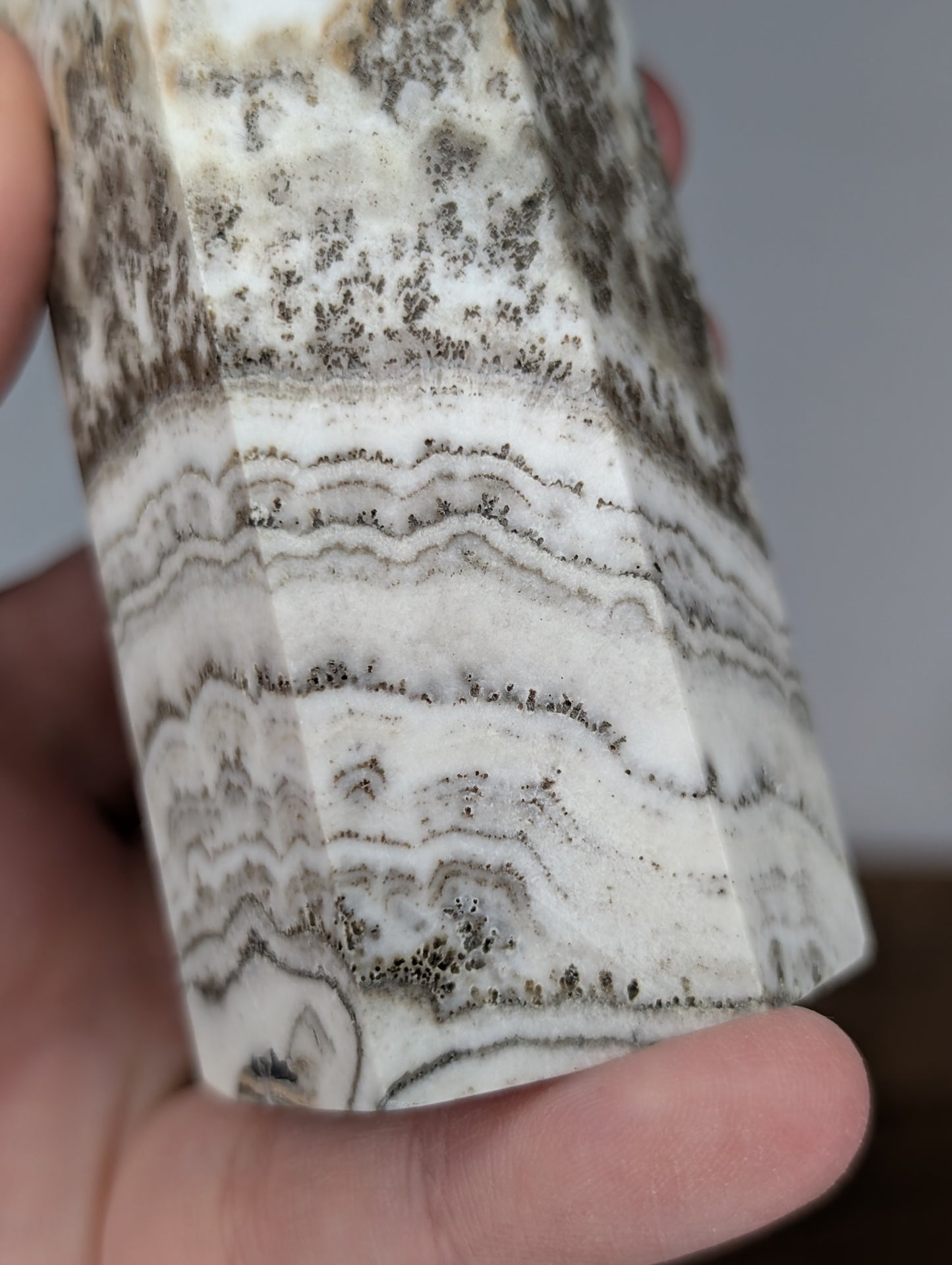 Dendritic Orange Calcite Tower (AB99)