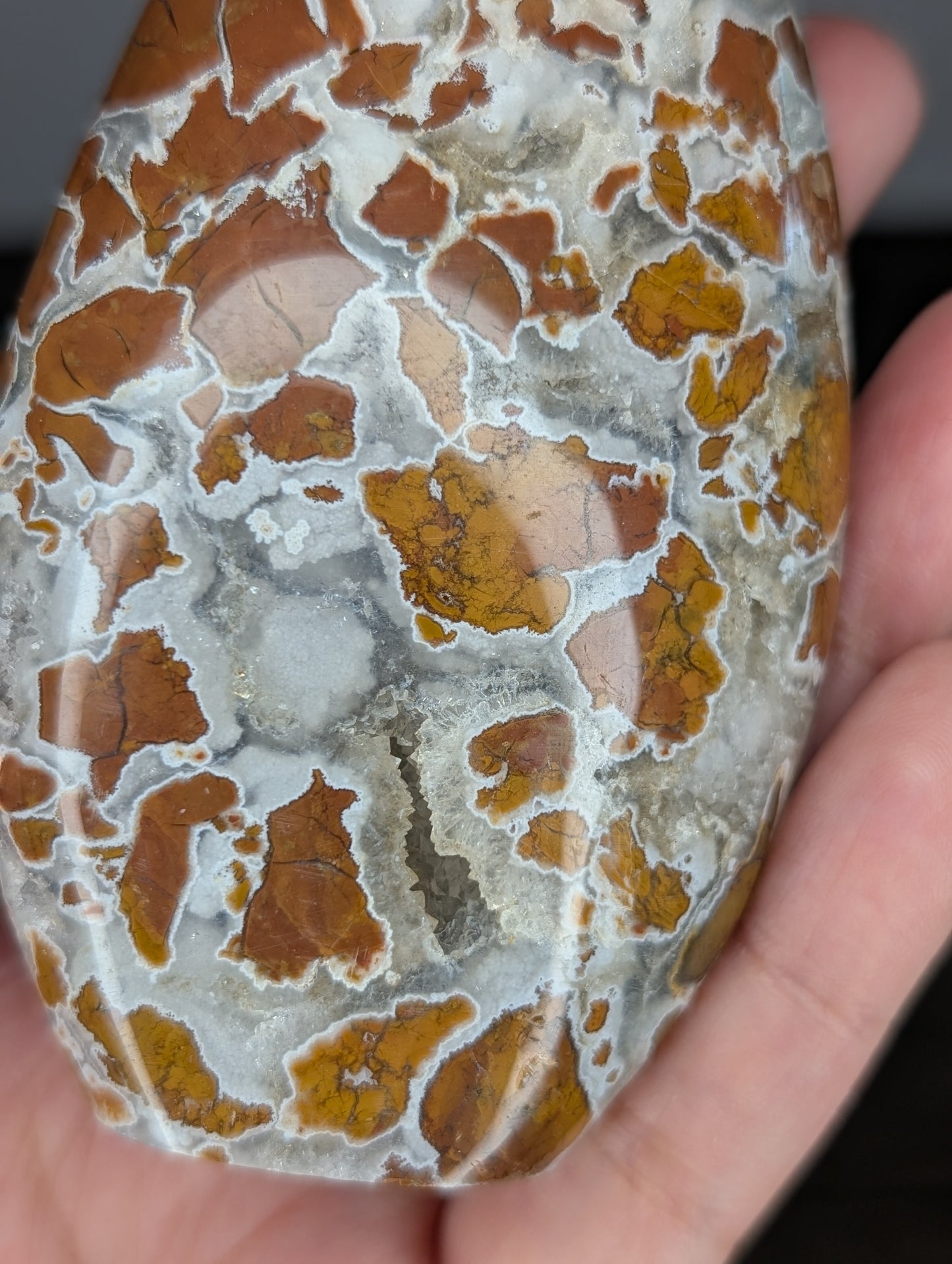 Brecciated Jasper Freeform/Flame Point