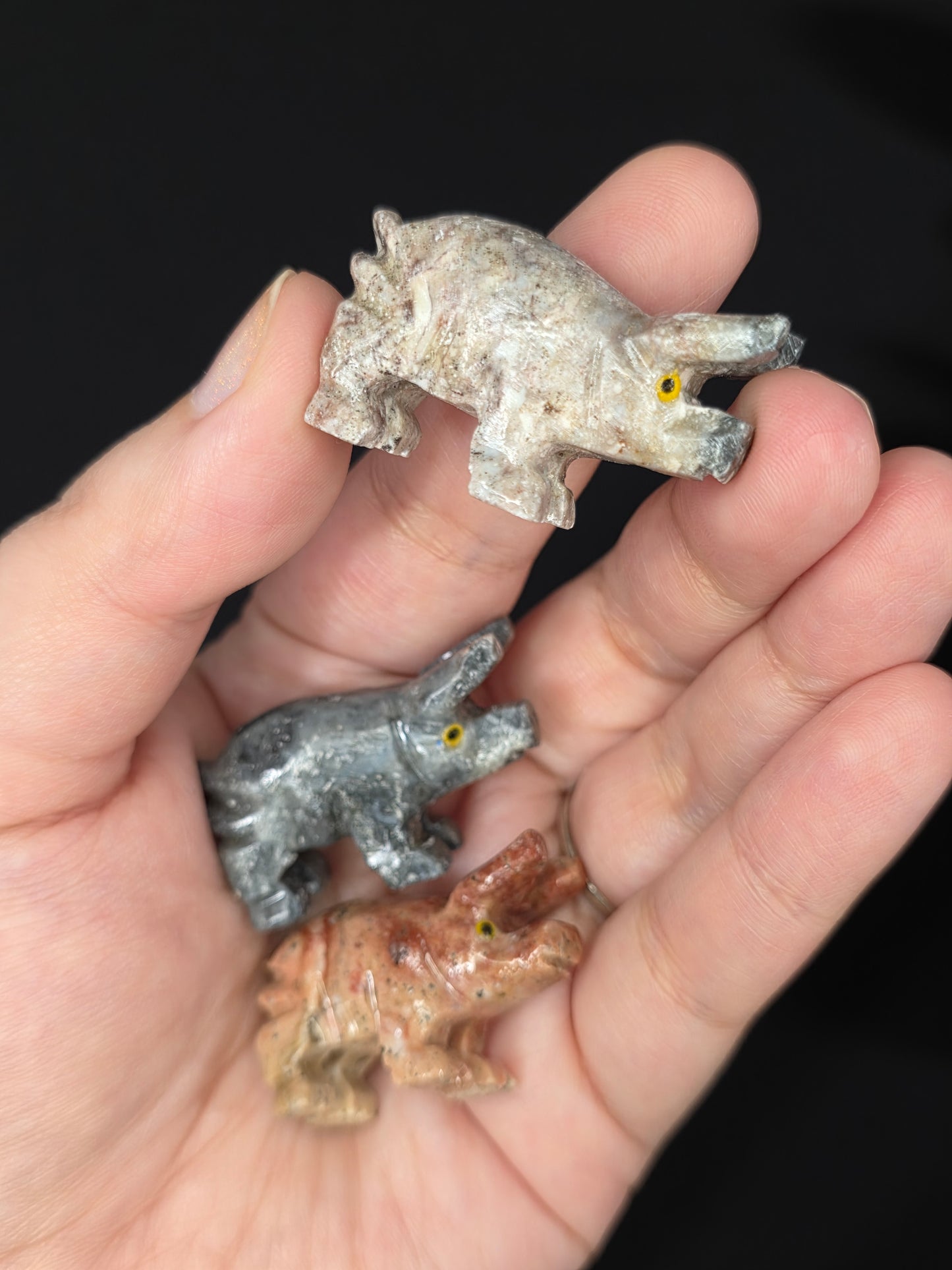 Mini Soapstone Animal Carving