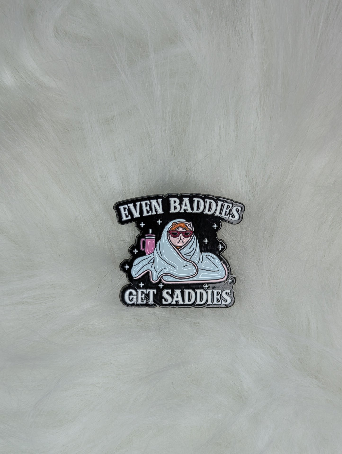Sad Baddies Enamel Pins