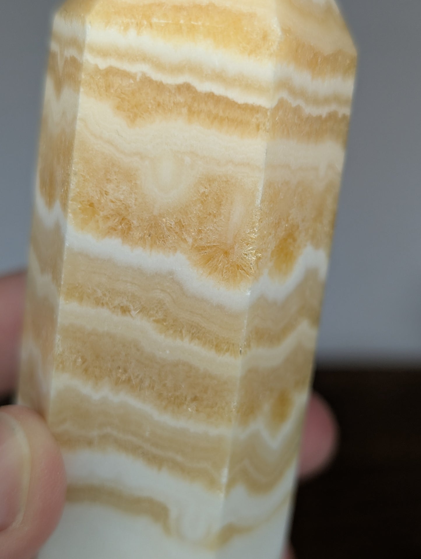 Orange Calcite Tower (AC01)
