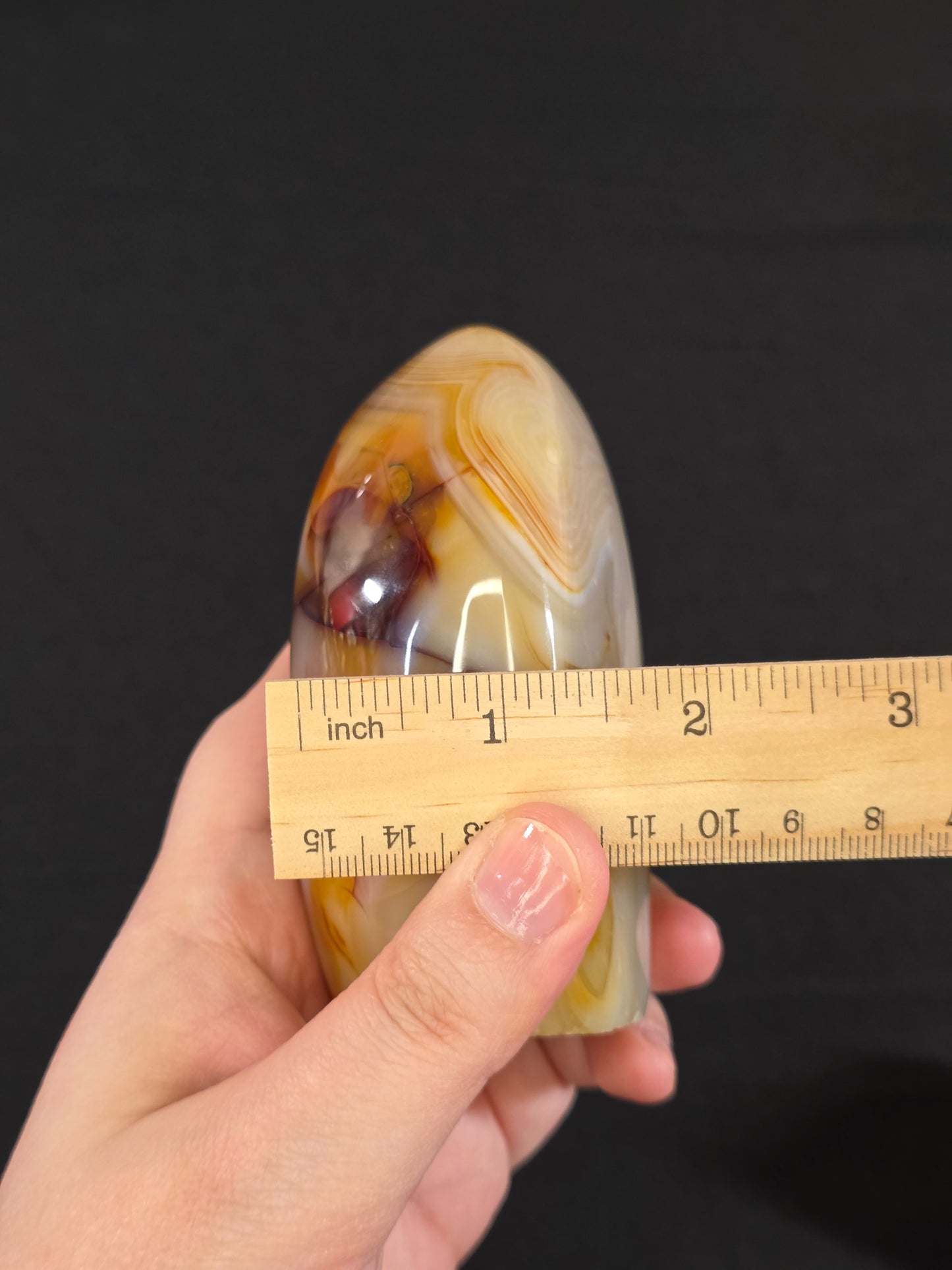 Banded Carnelian Freeform