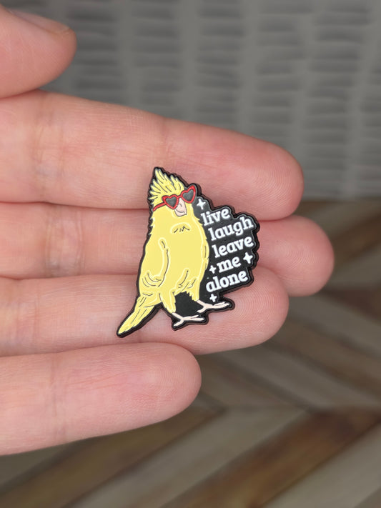 Leave Me Alone Enamel Pin