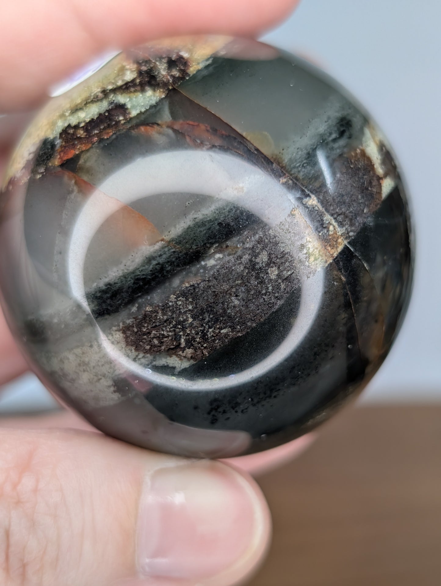 African Bloodstone Sphere (BK01)