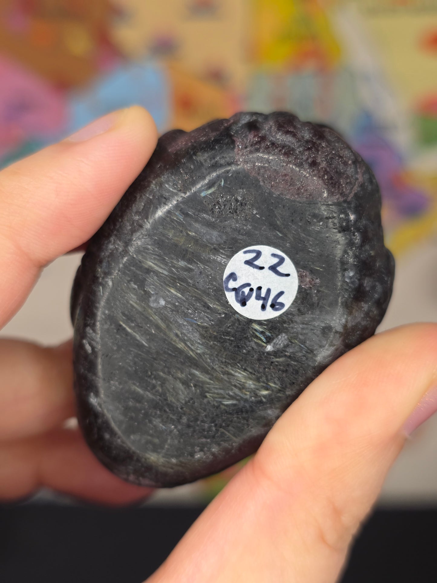 Garnet x Arfvedsonite Zombie Pumpkin Duck Carving