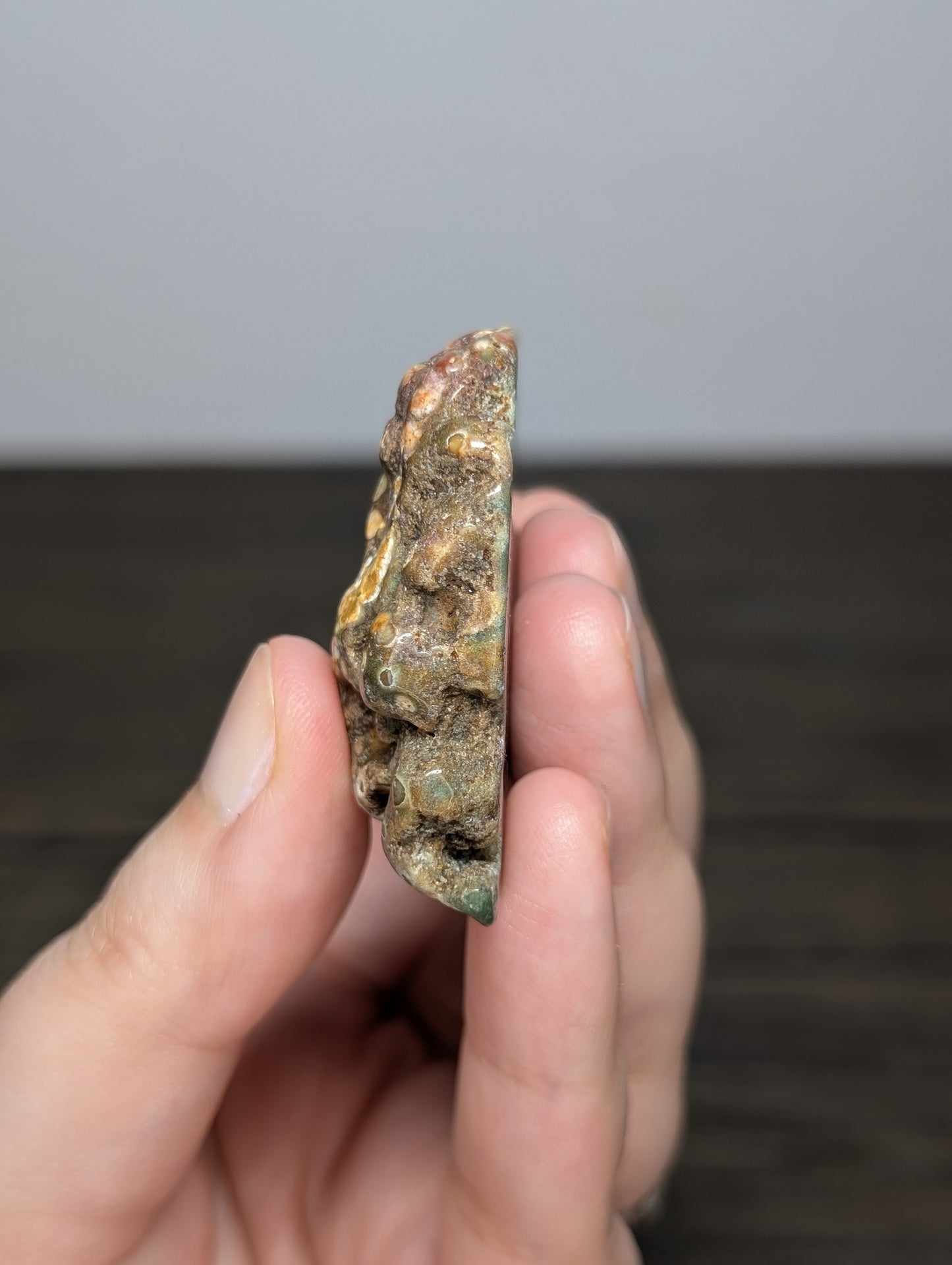 Orbicular Jasper Slab/Freeform