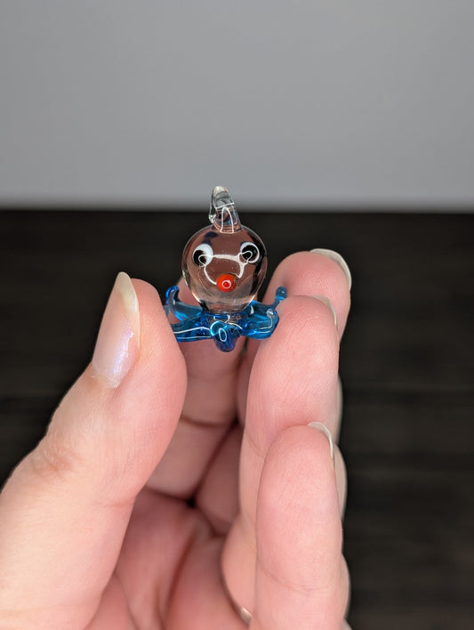Mini Glass Octopus Figurine