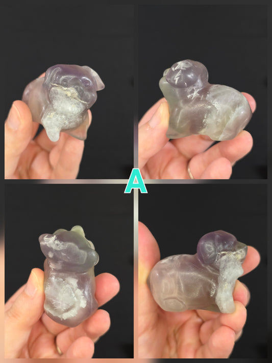 Happy Sitting Piggy Carving