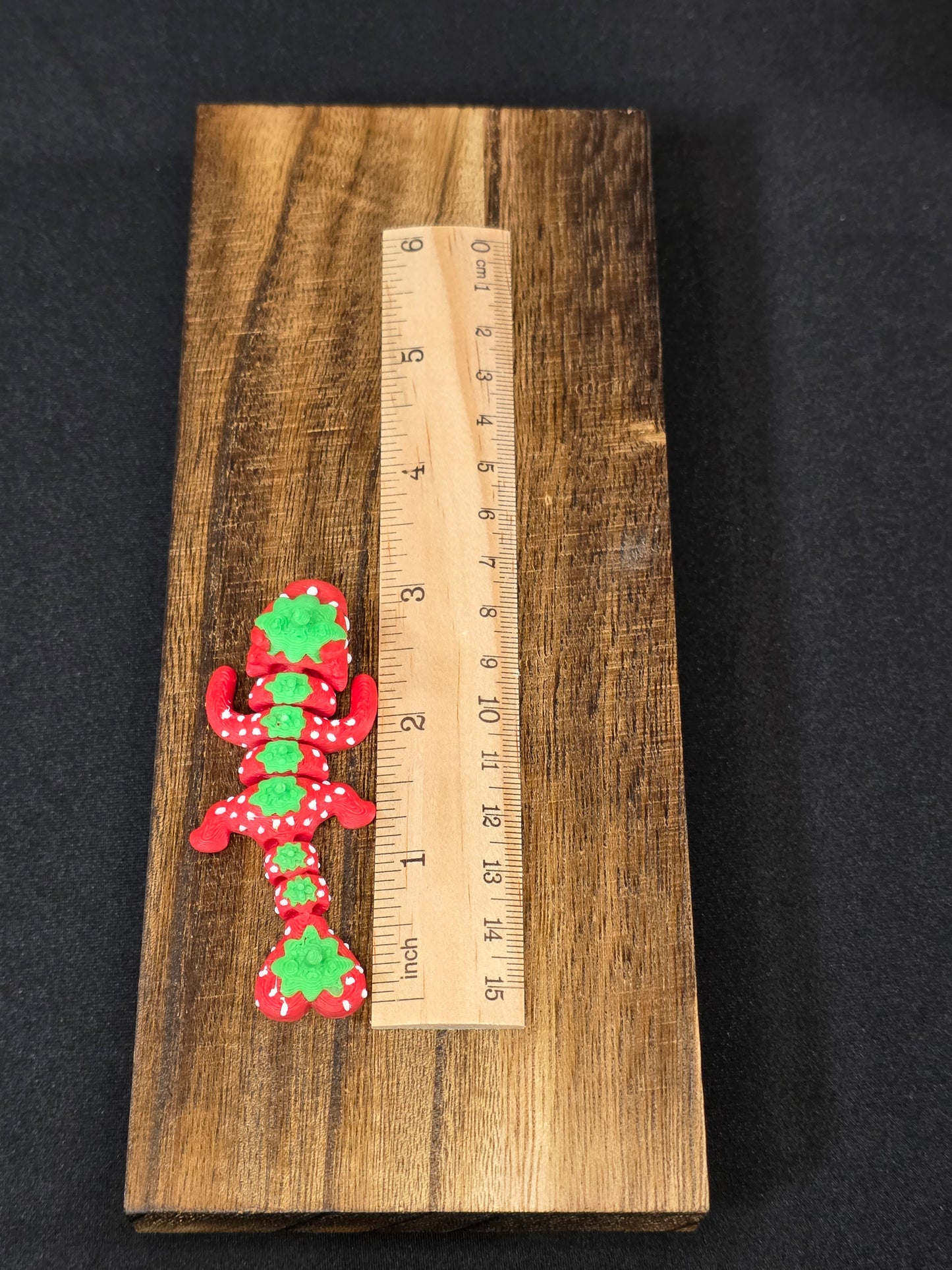 3D Printed Strawberry Dragon